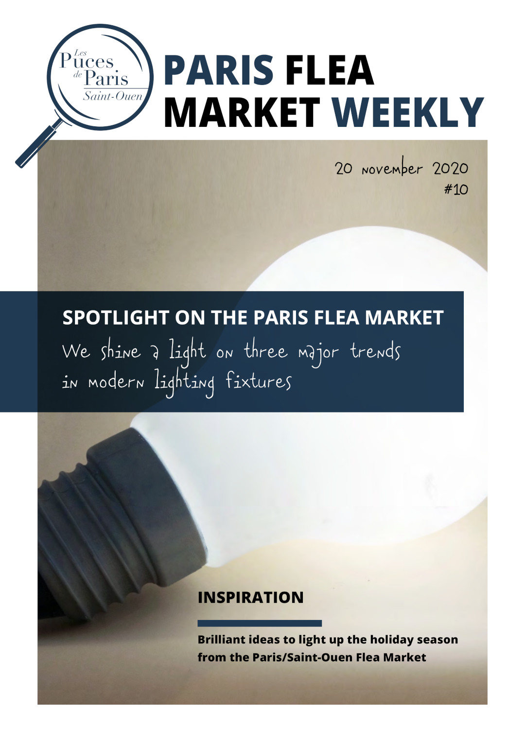 Cover of the Paris Flea Market Weekly #10