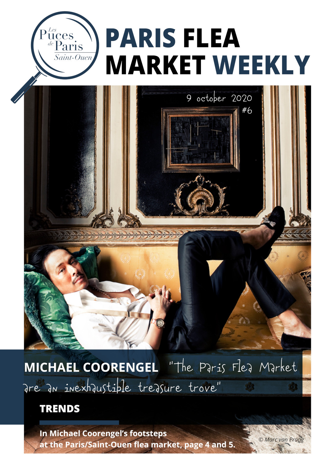 Cover of the Paris Flea Market Weekly #6
